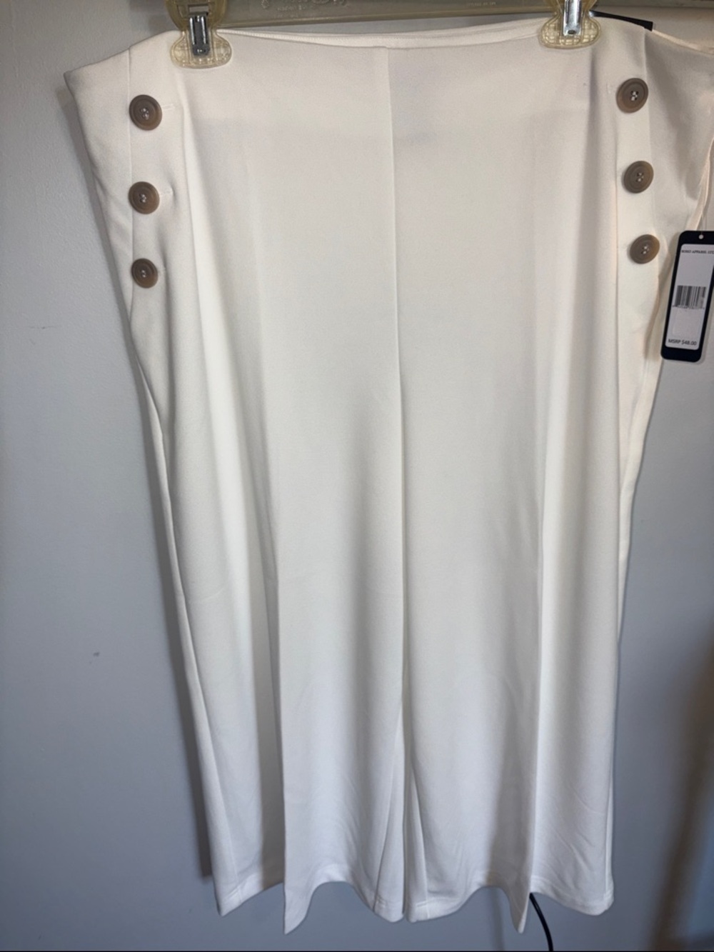 NWT extra large Soho wide leg capris pants